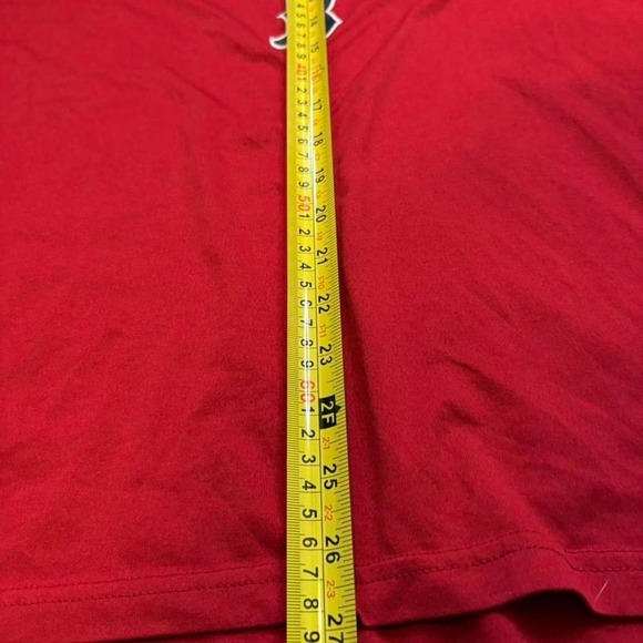 Nike red Boston Red Sox T-shirt athletic fabric Men's size  Large - Picture 3 of 7